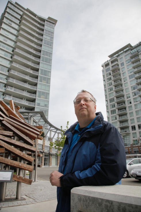 Scott at Miramar Towers in White Rock