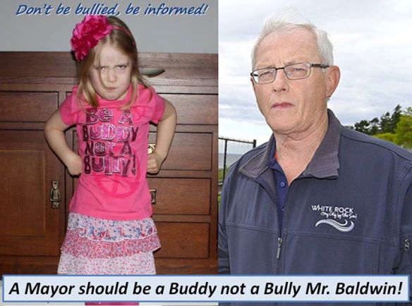 Be a Buddy Not a Bully Mayor Baldwin