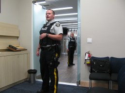 RCMP Arrive on Mayor Baldwin's Orders to Access the Situation